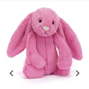 Jellcat Retired Small Hot Pink Bashful Bunny
